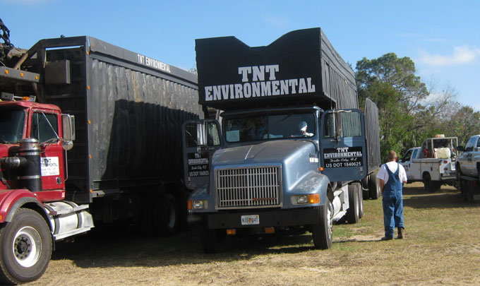 Spring Hill, FL debris removal and dumspter rental